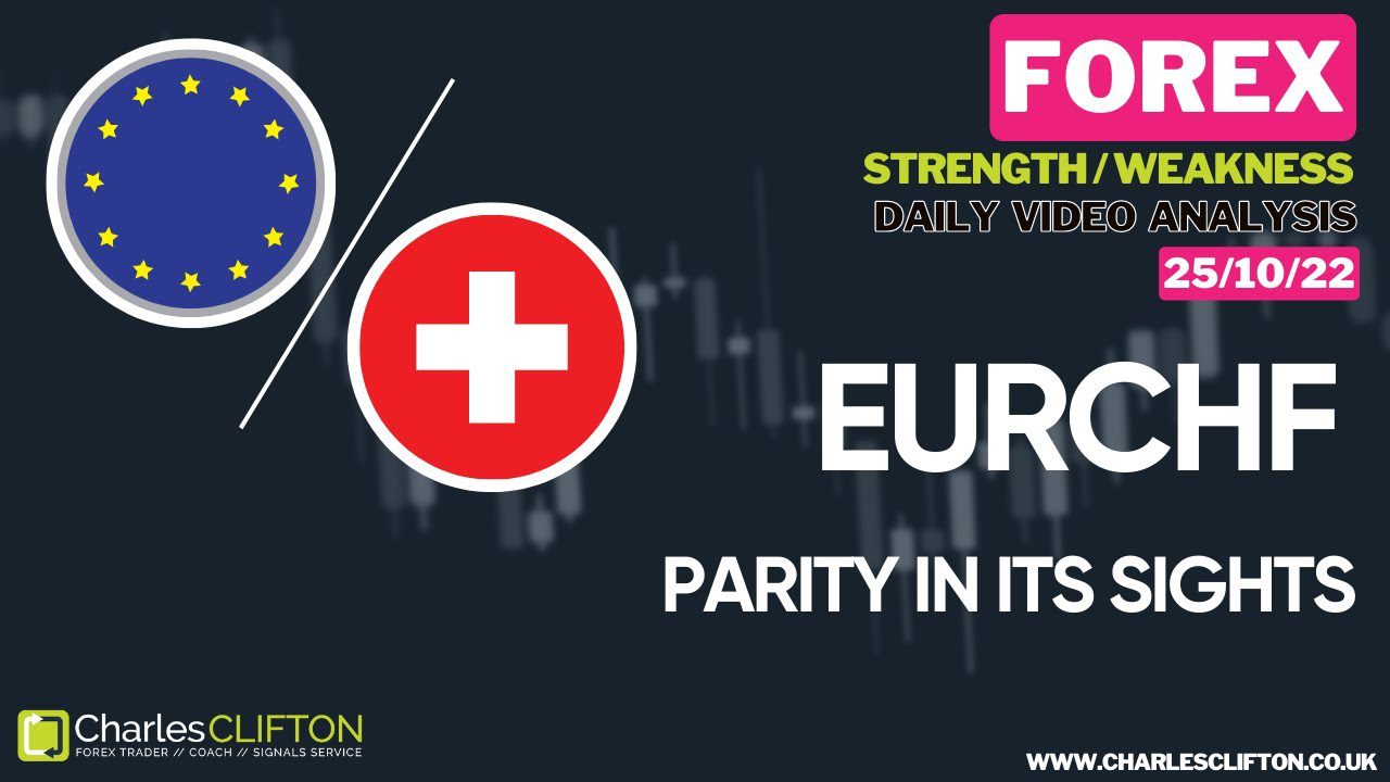 EURCHF | Currency Strength | Technical Analysis | Forex Signals | Charles Clifton Forex Trader | Trading Coach | www.CharlesClifton.co.uk