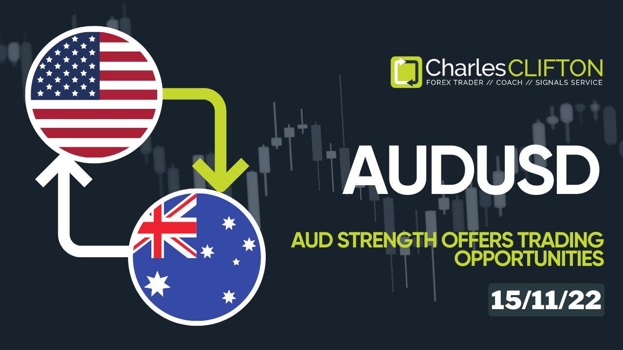 AUDUSD l Currency Strength | Technical Analysis | Forex Signals | Charles Clifton Forex Trader | 1-2-1 Trading Coach | Trustpilot Review | www.CharlesClifton.co.uk