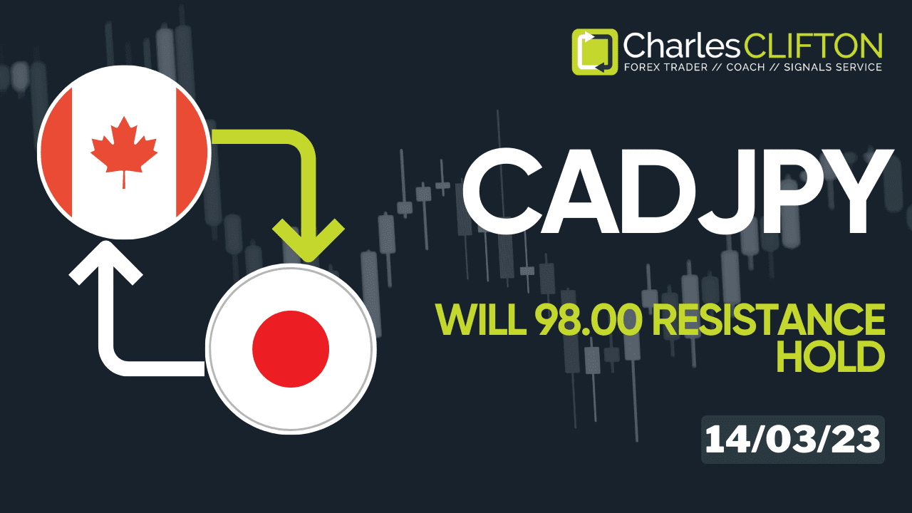 Daily Forex Price Action | CADJPY | Currency Strength | Technical Analysis | Forex Signals | Charles Clifton Forex Trader | Trading Coach | charlesclifton.co.uk | How To Find A Trending Forex Pair To Trade