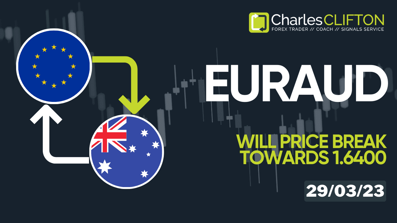 Forex Price Action | EURAUD | Currency Strength | Technical Analysis | Forex Signals | Charles Clifton Forex Trader | Trading Coach | charlesclifton.co.uk | How To Find A Trending Forex Pair To Trade | YT Thumbnail