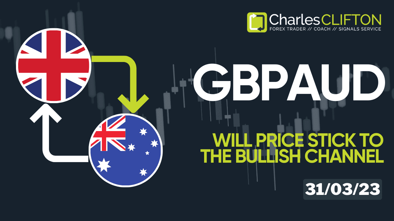 Daily Forex Price Action | GBPAUD | Currency Strength | Technical Analysis | Forex Signals | Charles Clifton Forex Trader | Trading Coach | charlesclifton.co.uk | How To Find A Trending Forex Pair To Trade | Chart