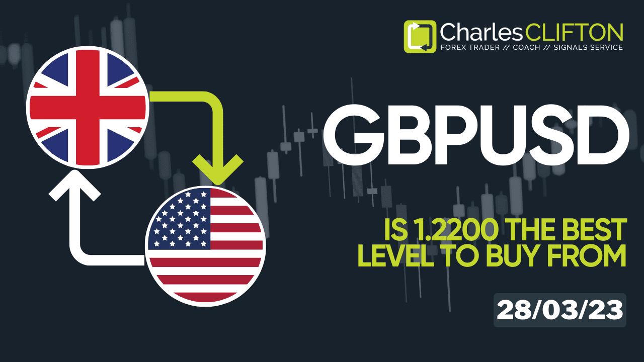 Forex Price Action | GBPUSD | Currency Strength | Technical Analysis | Forex Signals | Charles Clifton Forex Trader | Trading Coach | charlesclifton.co.uk | How To Find A Trending Forex Pair To Trade | YT Thumbnail