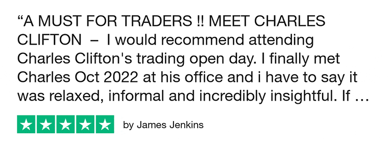 Charles Clifton Forex Trader | 1-2-1 Forex Trader Training Courses | Trading Coach | Forex Signal Service | Trustpilot Review | www.CharlesClifton.co.uk