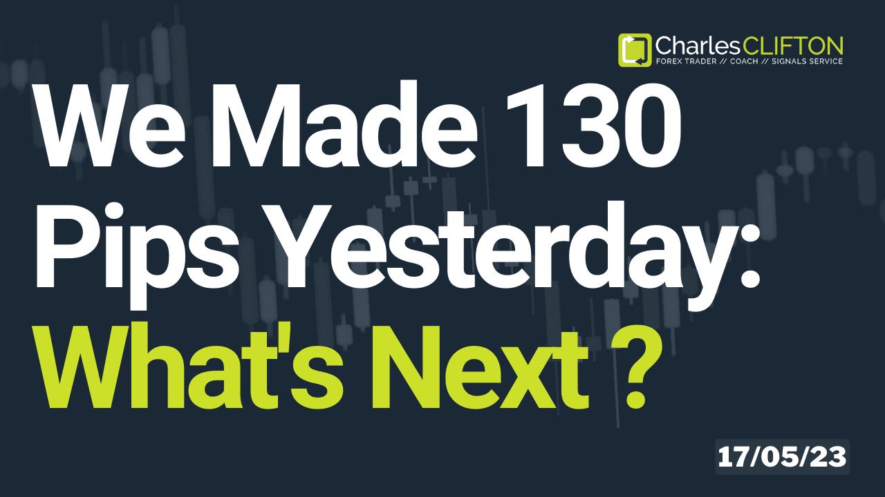 Live Forex Charts - AUDUSD - How to Find A Trending Forex Pair To Trade - Charles Clifton Forex Trader - 1-2-1 Forex Trader Training Courses - 17-05-23 - Thumbnail - charlesclifton.co.uk