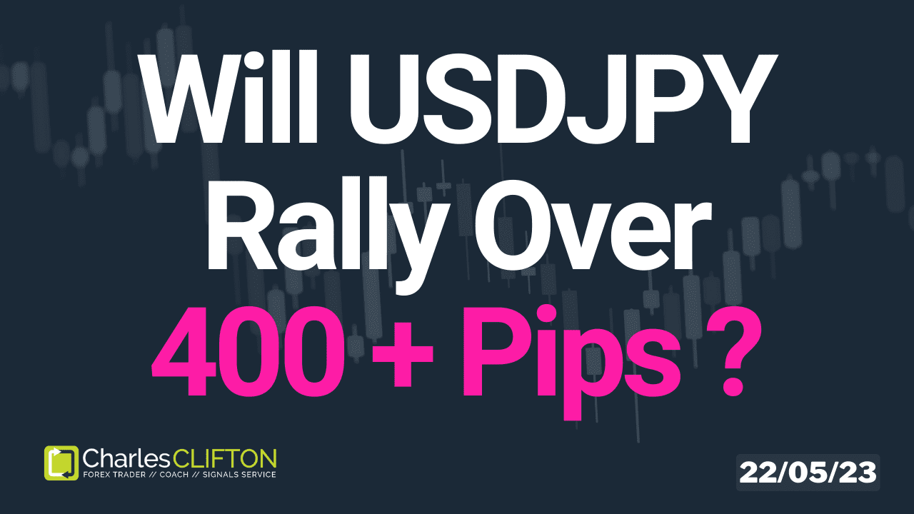 Daily Forex Price Action - USDJPY - How to Find A Trending Forex Pair To Trade - Charles Clifton Forex Trader - 1-2-1 Forex Trader Training Courses - 22-05-23 - Thumbnail - charlesclifton.co.uk