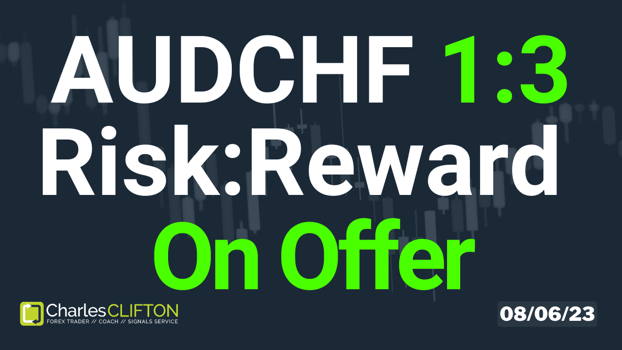 Daily Forex Price Action - AUDCHF- How to Find A Trending Forex Pair To Trade - Charles Clifton Forex Trader - 1-2-1 Forex Trader Training Courses - 08-06-23 - Thumbnail - charlesclifton.co.uk