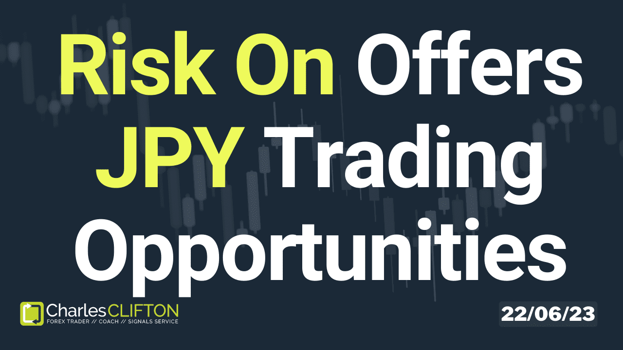 Daily Forex Price Action - EURJPY - How to Find A Trending Forex Pair To Trade - Charles Clifton Forex Trader - 1-2-1 Forex Trader Training Courses - 22-06-23 - Thumbnail - charlesclifton.co.uk