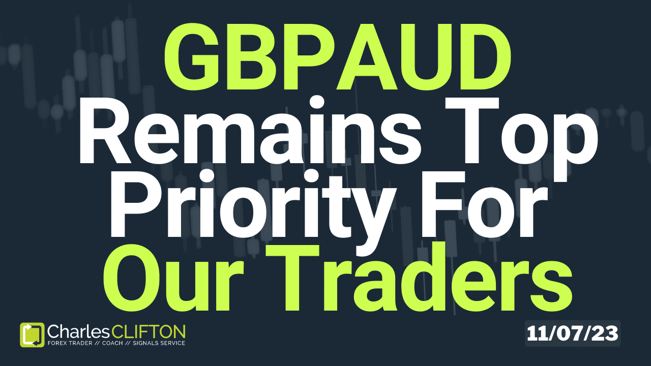 Daily Forex Price Action - GBPAUD - Charles Clifton Forex Trader - 1-2-1 Forex Trader Training Courses - 11-07-23 - Thumbnail