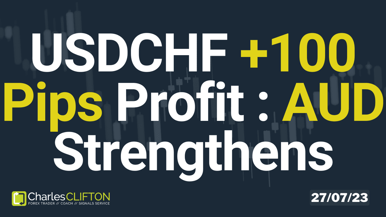 Live Forex Charts - AUDUSD - Charles Clifton Forex Trader - 1-2-1 Forex Trader Training Courses - 27-07-23 - Thumbnail