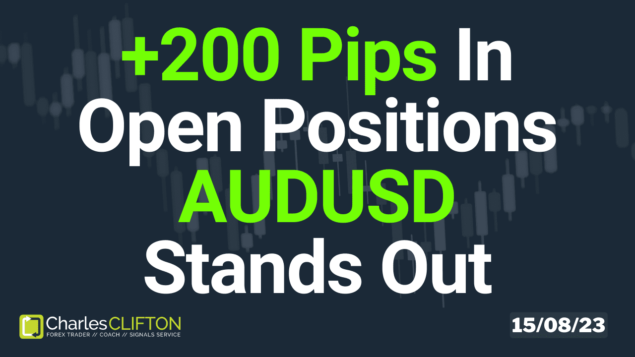 Daily Forex Price Action - AUDUSD- Charles Clifton Forex Trader - 1-2-1 Forex Trader Training Courses - 15-08-23 - Thumbnail