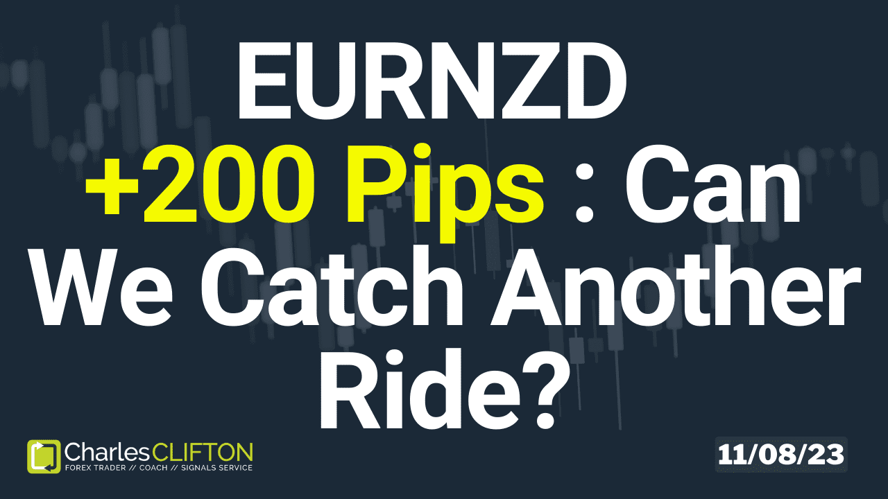 Daily Forex Price Action - EURNZD- Charles Clifton Forex Trader - 1-2-1 Forex Trader Training Courses - 11-08-23 - Thumbnail