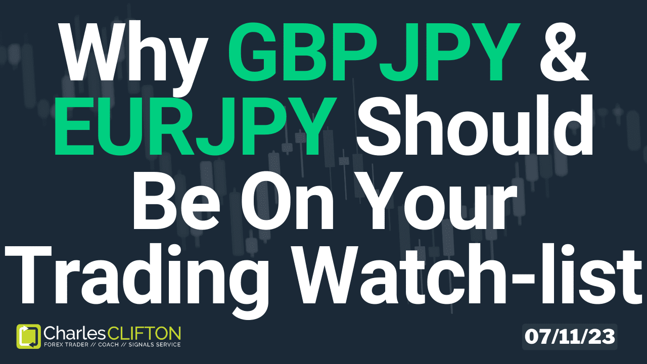 Daily Forex Price Action - GBPJPY - Charles Clifton Forex Trader - 1-2-1 Forex Trader Training Courses - 07-11-23 - Thumbnail // charlesclifton.co.uk